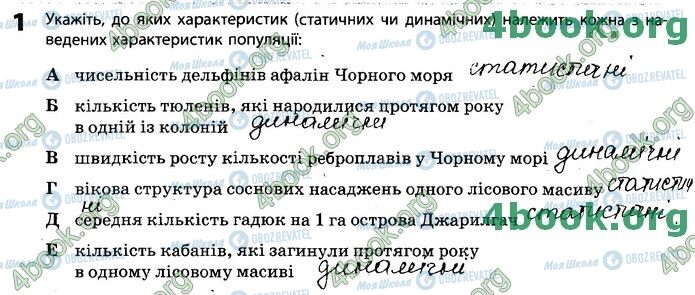 ГДЗ Биология 11 класс страница Стр.46 (1)